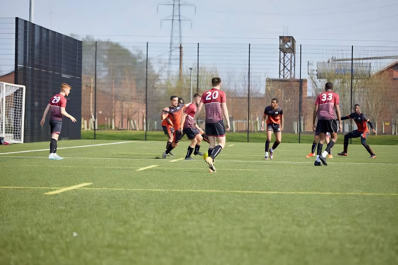 A university match on the Waterside 3G